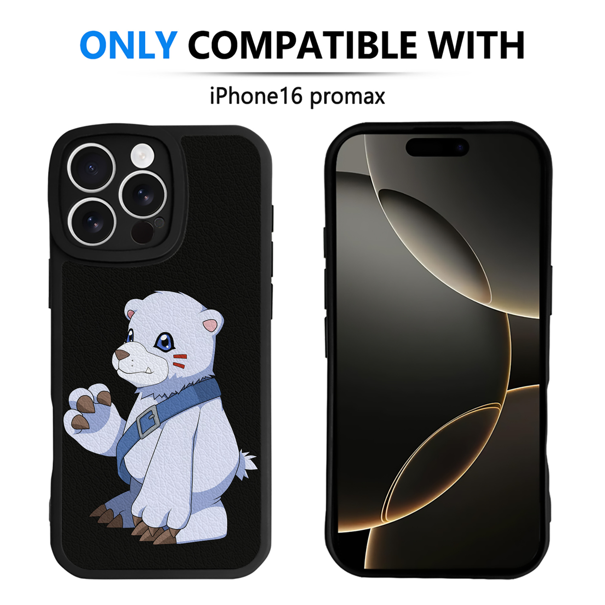 （画像用） Digimon デジタルモンスター/デジモン 【iPhone 16シリーズ対応】シリコンスマホケース（レザー調） 材質：シリコン